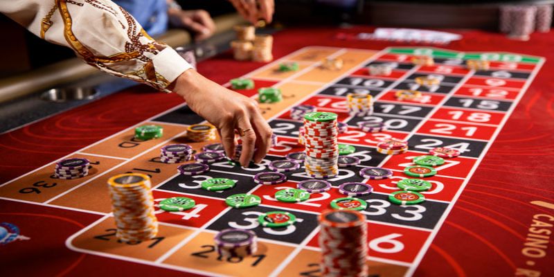 Đặt cược vào vòng Roulette